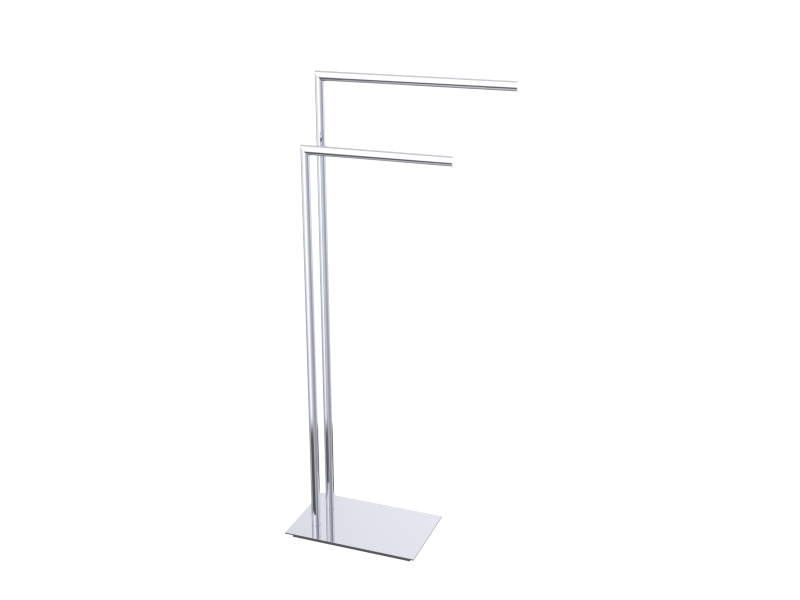 Movable standing double towel holder Premium - Haccess - Haccess